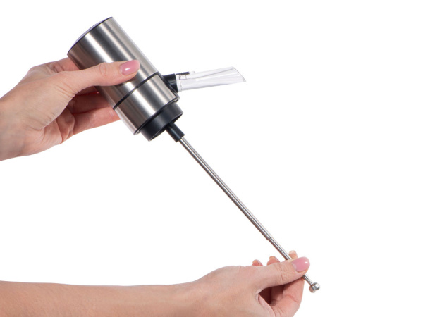 Электрический аэратор-диспенсер для вина «Wine delight», Цвет серебристый