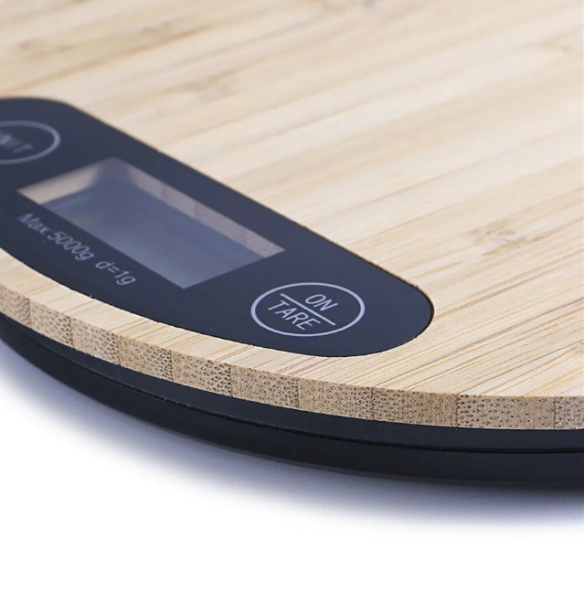 Электронные бамбуковые кухонные весы Electronic Kitchen Scale (до 5 кг)