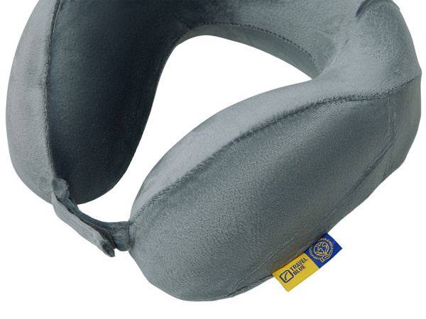 Подушка для путешествий с эффектом памяти «Tranquility Pillow», Цвет серый