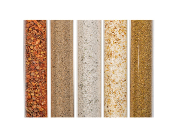 Набор специй и приправ «Delish», Цвет натуральный, прозрачный