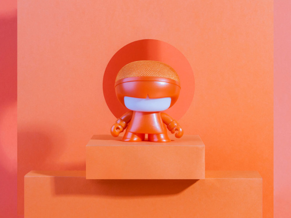 Портативная колонка Bluetooth «mini Xboy Metallic», Цвет оранжевый