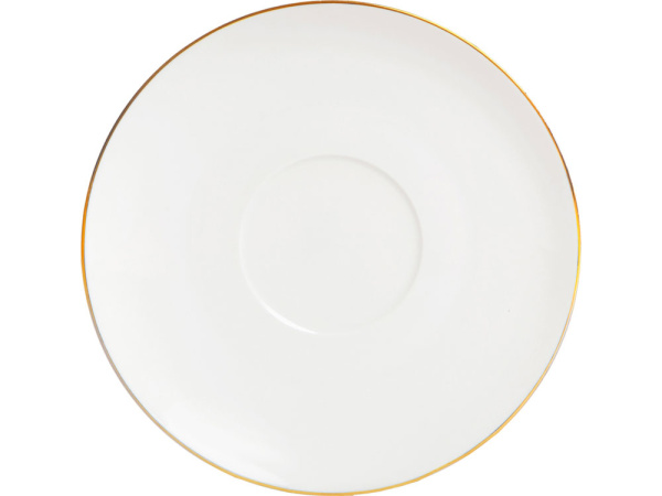 Чайная пара «Preston», Цвет белый, золотистый