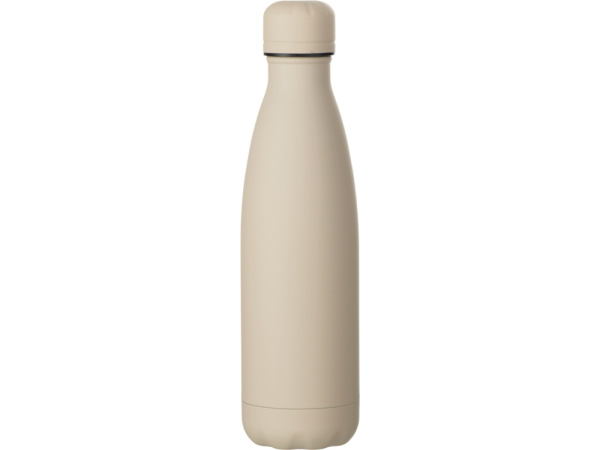 Вакуумная термобутылка «Актив Soft Touch», Цвет бежевый