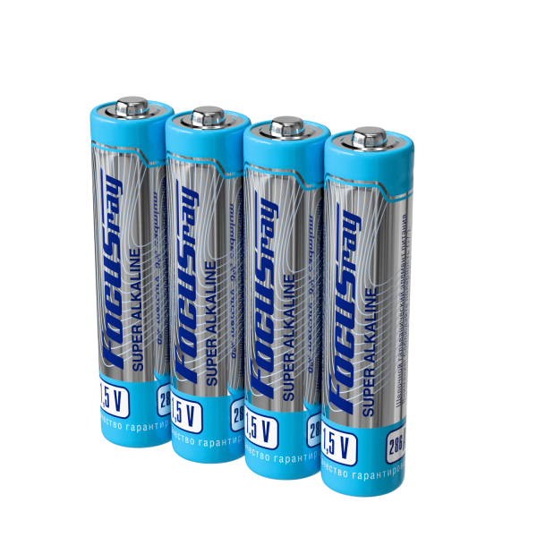FOCUSray SUPER ALKALINE LR03/S4 1/15/180 батарейка, шт (4 шт)