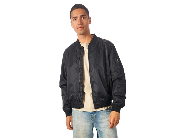 Куртка бомбер «Antwerpen» унисекс, Размер 3XL, Цвет черный