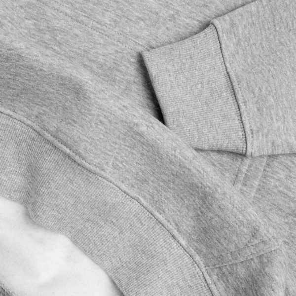 Толстовка унисекс Stellar, серый меланж, XS–3XL