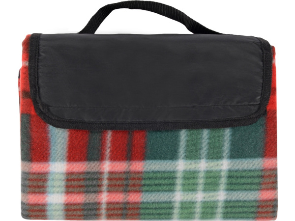 Плед «Шотландия», Цвет красный/зеленый