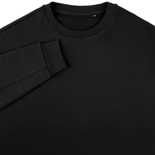 Свитшот оверсайз унисекс Omnifit, черный, XS–XXL