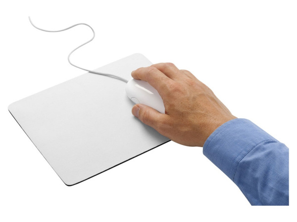 Коврик для мыши «Heli», Цвет белый