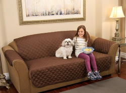 Покрывало на диван двустороннее Couch Coat | Защитная накидка от домашних питомцев