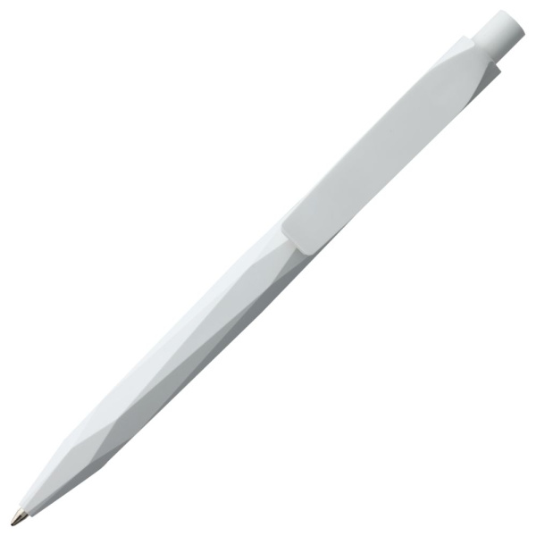 Ручка шариковая Prodir QS20 PMP-P, белая, 14х1 см