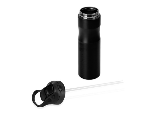 Бутылка для воды из стали «Hike», 850 мл, Цвет черный