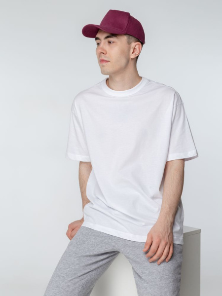 Футболка оверсайз мужская Boxy Men, белая, S–XXL