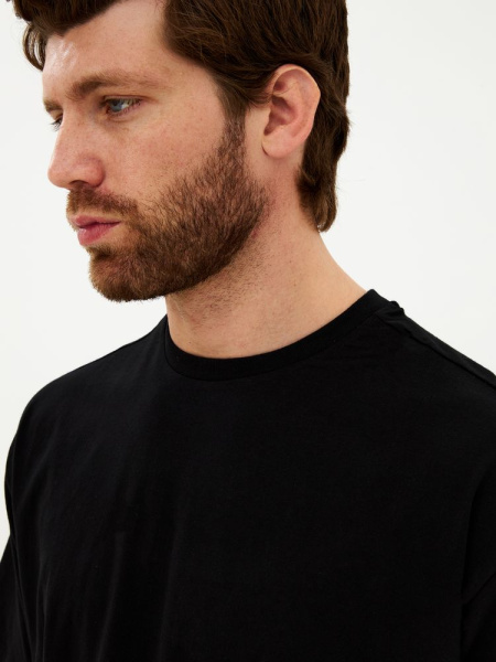 Футболка Oversize Premium, черная, размер 3XL