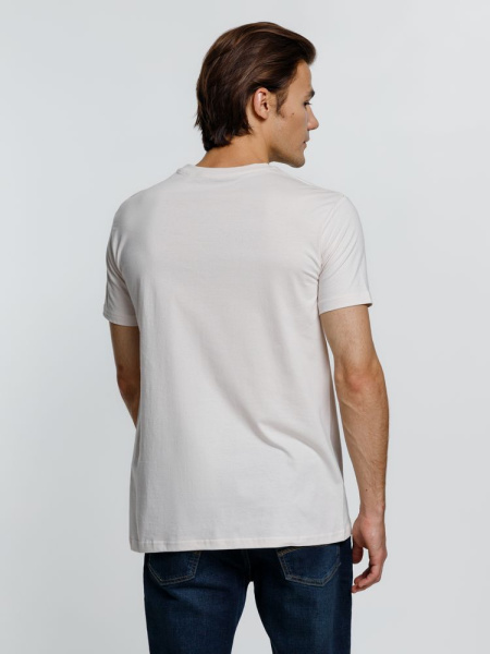 Футболка унисекс T-Bolka 160, молочно-белая, XS–5XL