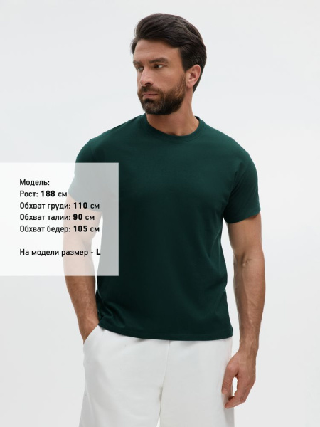 Футболка Imperial 190, синяя (petrol), S–XXL