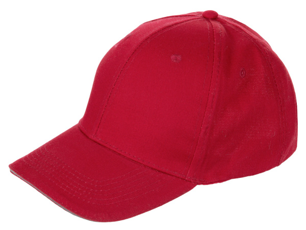Бейсболка «Las Vegas», Цвет красный
