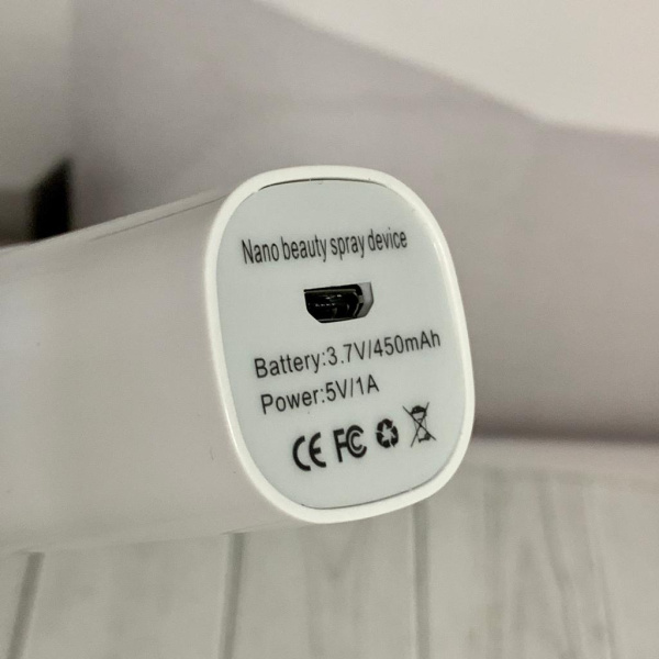Портативный мини увлажнитель для лица Nano Mist Sprayer / карманный увлажнитель с зеркальцем, USB