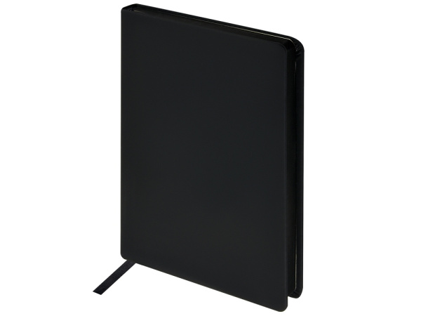 Ежедневник А5 «Megapolis Color» soft-touch, Цвет черный