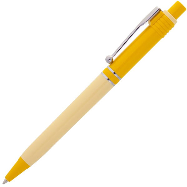 Ручка шариковая Raja Shade, желтая, 13,8х1 см