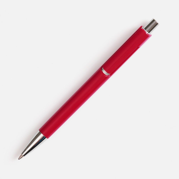 Ручка шариковая Dominanta Color, красная, 14,1х1,1 см