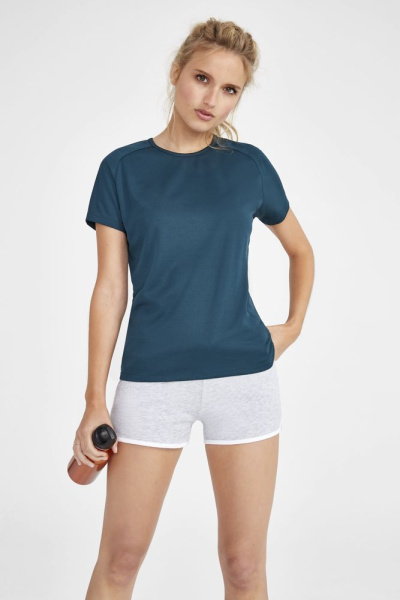 Футболка женская Sporty Women 140, ярко-синяя, XS–XXL