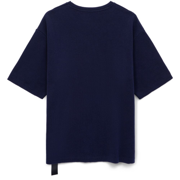 Джемпер с коротким рукавом Siluetti Volumica, темно-синий, XS–XXL