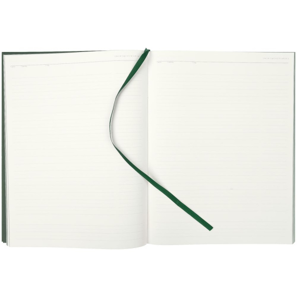 Ежедневник Flat Maxi, недатированный, зеленый, 20x26x1 см