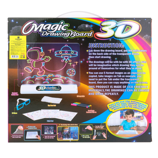 Магическая 3D-доска для рисования "Magic 3D Board. Космос"