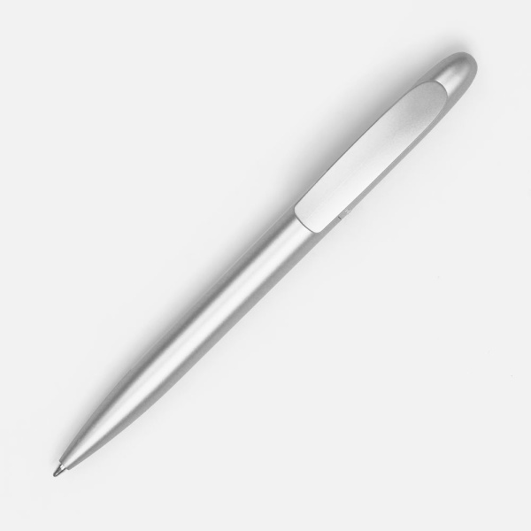 Ручка шариковая Moor Silver, серебристый металлик, 14x1,1 см