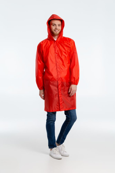 Дождевик унисекс Rainman, красный, XS–XXL