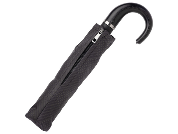 Складной зонт Horton Black, Цвет черный