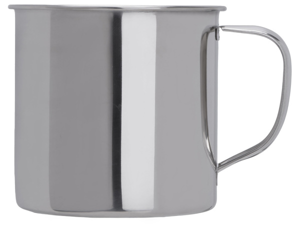 Кружка из нержавеющей стали «Trek S», Размер 350 мл, Цвет серебристый