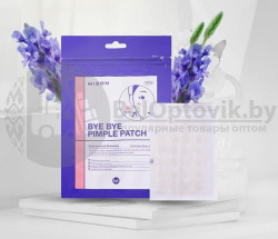 Противовоспалительные локальные патчи против акне  Bye Bye Pimple Patch,  24 шт     Original Korea