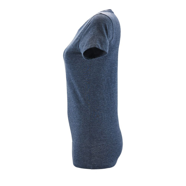 Футболка женская Regent Fit Women, синий меланж, S–XXL