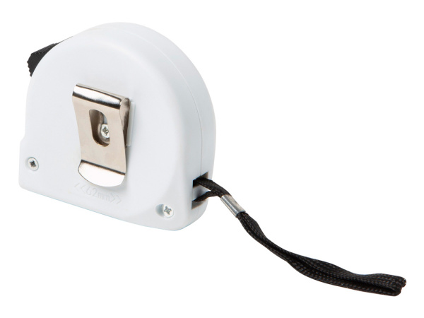 Рулетка «Stash», 3м, Цвет белый