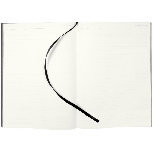 Ежедневник Flat Maxi, недатированный, иссиня-черный, 20x26x1 см