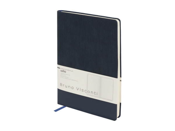 Ежедневник недатированный А5 «Soho», Цвет синий