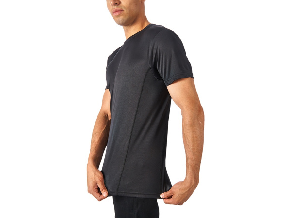 Футболка спортивная «Turin», мужская, Размер 3XL, Цвет черный