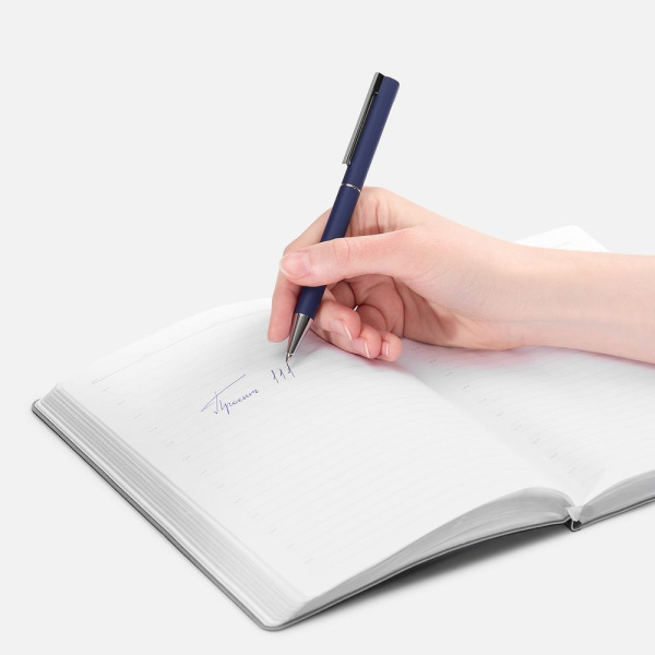 Ручка шариковая Blade Soft Touch, синяя, 14х0,9 см