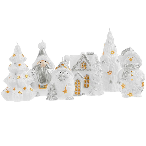 Свеча Christmas Twinkle, елочка, 12,5х7,5 см