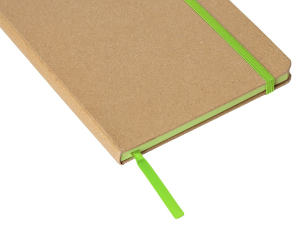 Блокнот A5 в твердой обложке «Sevilia Color», Цвет натуральный, зеленое яблоко