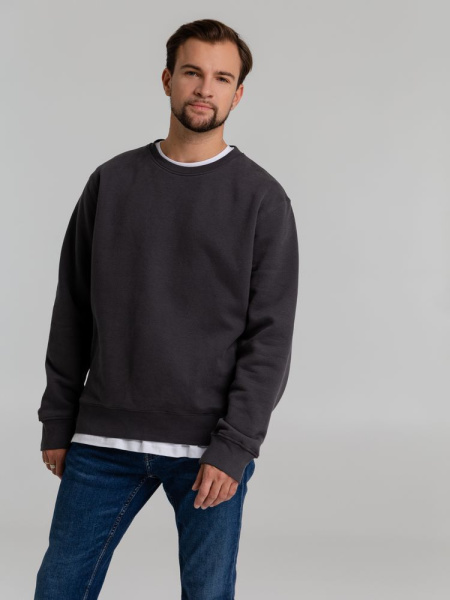 Свитшот унисекс King, темно-серый, XS–4XL
