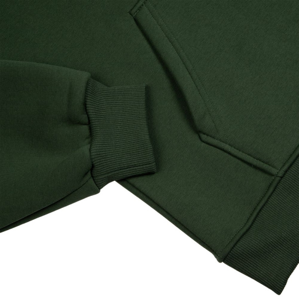 Худи Kulonga Oversize, темно-зеленое, XS–XXL