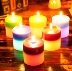 Восковая свеча Candled Magic 7 Led меняющая цвет (на светодиодах)
