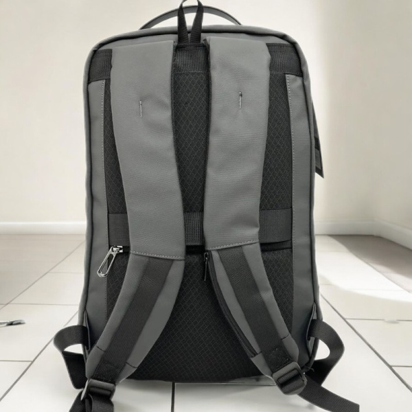 Рюкзак для ноутбука RK02 Темно-серый / Качественный, долговечный и прочный