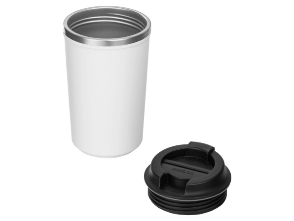 Герметичная термокружка на присоске «Kick», 350 мл, Цвет белый