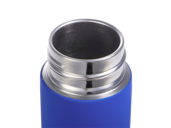 Вакуумный термос «Scout», soft-touch, 235 мл, тубус, Цвет синий