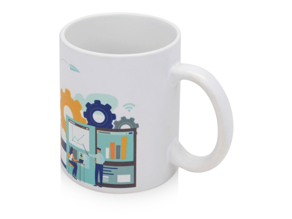 Кружка «Sublime Matte» для сублимации, качество Orca Premium, Цвет белый матовый