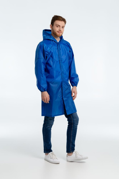 Дождевик унисекс Rainman, ярко-синий, XS–XXL